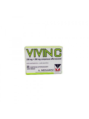 VIVIN C*20CPR EFF 330MG+200MG