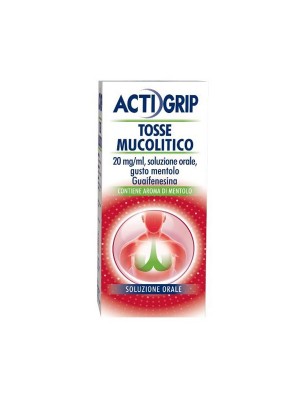 ACTIGRIP TOSSE MUCOLITICO 20mg/ml