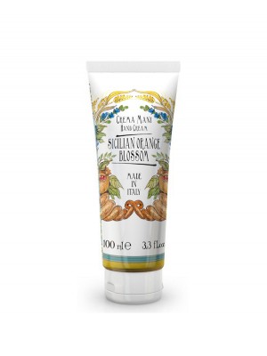 Crema mani che non unge da 100 ml - Linea Fiori d'arancio di Sicilia