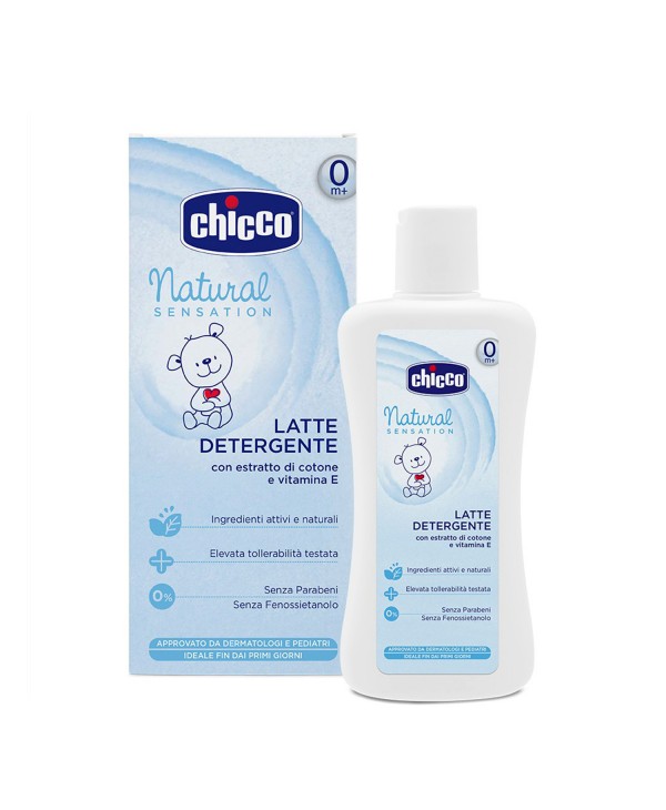 CHICCO Latte detergente 200 ml - Salute del Bambino - BAMBINI E MAMME
